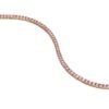 Bracciale Donna Tennis Stroili In Argento 925 Rosato E Cubic Zirconia Rosa 1 Verre Gioielli - l'istituzione del gioiello