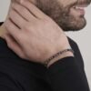 Bracciale Uomo Luca Barra In Acciaio Con Pietre Occhio Di Tigre E Blu 6 - Verre Gioielli Bracciale Uomo Luca Barra In Acciaio Con Pietre Occhio Di Tigre E Blu 2 Verre Gioielli - l'istituzione del gioiello