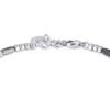 Bracciale Uomo Luca Barra In Acciaio Con Ematite Grigia E Silver 1 Verre Gioielli - l'istituzione del gioiello
