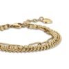 Bracciale Donna Luca Barra Tripla Catena In Acciaio Dorato 5 - Verre Gioielli Bracciale Donna Luca Barra Tripla Catena In Acciaio Dorato 1 Verre Gioielli - l'istituzione del gioiello