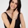 Bracciale Donna Luca Barra In Acciaio Con Cuore E Stelle 2 Verre Gioielli - l'istituzione del gioiello