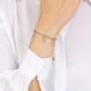 Bracciale Donna Luca Barra In Acciaio Con Ferro Di Cavallo E Cornetto 2 Verre Gioielli - l'istituzione del gioiello