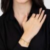 Bracciale Donna Luca Barra In Acciaio Dorato Con Cornetto E Ferro Di Cavallo 5 - Verre Gioielli Bracciale Donna Luca Barra In Acciaio Dorato Con Cornetto E Ferro Di Cavallo 1 Verre Gioielli - l'istituzione del gioiello