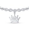 Bracciale Donna Luca Barra In Acciaio Con Corona 1 Verre Gioielli - l'istituzione del gioiello