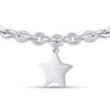 Bracciale Donna Luca Barra In Acciaio Con Stella 3 Verre Gioielli - l'istituzione del gioiello