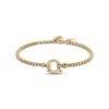 Bracciale Donna Luca Barra In Acciaio Dorato