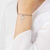 Bracciale Donna Luca Barra In Acciaio Con Stella E Cristalli Bianchi 3 Verre Gioielli - l'istituzione del gioiello