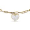 Bracciale Donna Luca Barra In Acciaio Dorato Con Cuore E Cristalli Bianchi 5 - Verre Gioielli Bracciale Donna Luca Barra In Acciaio Dorato Con Cuore E Cristalli Bianchi 1 Verre Gioielli - l'istituzione del gioiello