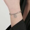 Bracciale Donna Luca Barra In Acciaio Con Albero Della Vita 3 Verre Gioielli - l'istituzione del gioiello