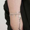 Bracciale Donna Luca Barra In Acciaio Con Cuore E Stelle Pendenti 3 Verre Gioielli - l'istituzione del gioiello