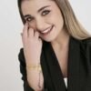 Bracciale Donna Luca Barra In Acciaio Dorato Con Cuore E Stelle Pendenti 1 Verre Gioielli - l'istituzione del gioiello
