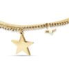Bracciale Donna Luca Barra In Acciaio Dorato Con Stelle Pendenti 5 - Verre Gioielli Bracciale Donna Luca Barra In Acciaio Dorato Con Stelle Pendenti 1 Verre Gioielli - l'istituzione del gioiello