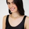 Collana Donna Luca Barra In Acciaio Dorato A Doppia Catena Con Pendenti 6 - Verre Gioielli Collana Donna Luca Barra In Acciaio Dorato A Doppia Catena Con Pendenti 2 Verre Gioielli - l'istituzione del gioiello