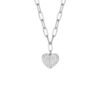 Collana Donna Luca Barra In Acciaio Con Cuore Pendente E Cristalli Bianchi 5 - Verre Gioielli Collana Donna Luca Barra In Acciaio Con Cuore Pendente E Cristalli Bianchi 1 Verre Gioielli - l'istituzione del gioiello