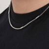 Collana Uomo Luca Barra In Acciaio 7 - Verre Gioielli Collana Uomo Luca Barra In Acciaio 3 Verre Gioielli - l'istituzione del gioiello
