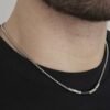 Collana Uomo Luca Barra In Acciaio Con Elemento Ip Nero 7 - Verre Gioielli Collana Uomo Luca Barra In Acciaio Con Elemento Ip Nero 3 Verre Gioielli - l'istituzione del gioiello