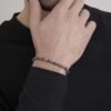 Bracciale Uomo Luca Barra In Acciaio Con Pietre Multicolor 6 - Verre Gioielli Bracciale Uomo Luca Barra In Acciaio Con Pietre Multicolor 2 Verre Gioielli - l'istituzione del gioiello