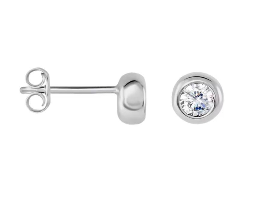 Trilani Orecchino a perno da Donna in Argento Sterling 925
