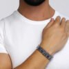 Bracciale Uomo Boccadamo Man In Acciaio Con Ematite Grigia 5 - Verre Gioielli Bracciale Uomo Boccadamo Man In Acciaio Con Ematite Grigia 1 Verre Gioielli - l'istituzione del gioiello