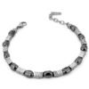 Bracciale Uomo Boccadamo Man In Acciaio Con Pvd Nero 1 - Verre Gioielli Bracciale Uomo Boccadamo Man In Acciaio Con Pvd Nero