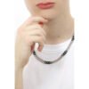 Collana Uomo Boccadamo Man In Acciaio Con Pvd Nero 5 - Verre Gioielli Collana Uomo Boccadamo Man In Acciaio Con Pvd Nero 1 Verre Gioielli - l'istituzione del gioiello