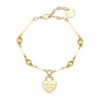 Bracciale Donna Brosway In Acciaio Dorato Con Cuore E Cristalli Swarovsky 5 - Verre Gioielli Bracciale Donna Brosway In Acciaio Dorato Con Cuore E Cristalli Swarovsky 1 Verre Gioielli - l'istituzione del gioiello