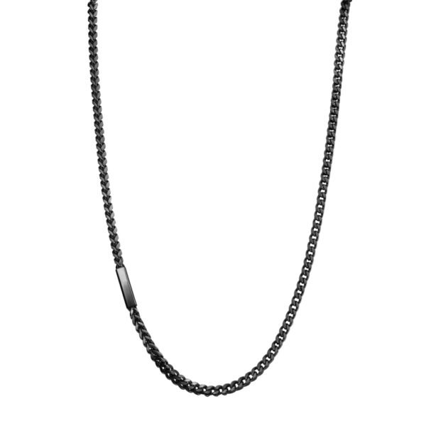 Collana Uomo Brosway In Acciaio Nero 3 - Verre Gioielli Collana Uomo Brosway In Acciaio Nero