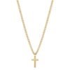 Collana Uomo Brosway In Acciaio Dorato Con Croce Pendente 2 - Verre Gioielli Collana Uomo Brosway In Acciaio Dorato Con Croce Pendente
