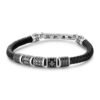Bracciale Uomo Brosway In Pelle E Acciaio