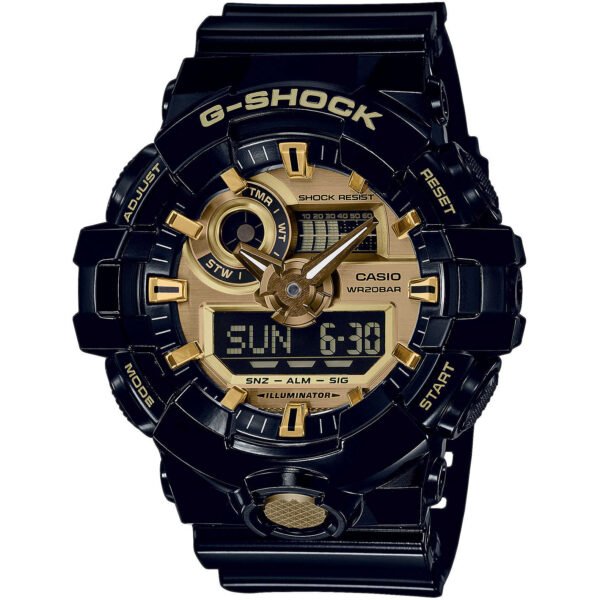 Orologio Uomo Casio Multifunzione G Shock In Resina Nera