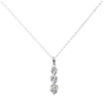 Collana Donna Fantasia Stroili In Argento 925 E 3 Zirconi Bianchi