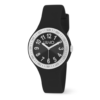 Orologio Unisex Liu Jo In Silicone Nero E Acciaio Solo Tempo Al Quarzo 2 - Verre Gioielli Orologio Unisex Liu Jo In Silicone Nero E Acciaio Solo Tempo Al Quarzo