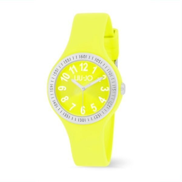 Orologio Donna Liu Jo In Silicone Giallo Fluo E Acciaio Solo Tempo Al Quarzo