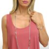 Collana Donna Boccadamo In Bronzo Multicolor Con Trama A Doppia Catena 6 - Verre Gioielli Collana Donna Boccadamo In Bronzo Multicolor Con Trama A Doppia Catena 2 Verre Gioielli - l'istituzione del gioiello