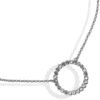 Collana Donna Boccadamo In Bronzo Rodiato Con Pendente Circolare E Cristalli Bianchi 2 - Verre Gioielli Collana Donna Boccadamo In Bronzo Rodiato Con Pendente Circolare E Cristalli Bianchi