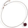 Collana Donna Boccadamo In Bronzo Rosato Con Cristallo Rosso Briolette E Zirconi 5 - Verre Gioielli Collana Donna Boccadamo In Bronzo Rosato Con Cristallo Rosso Briolette E Zirconi 1 Verre Gioielli - l'istituzione del gioiello
