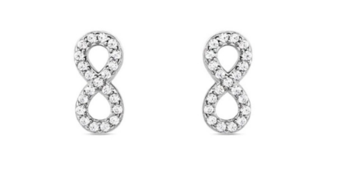 Orecchini Pandora Doppi Cerchi Intreccio Infinito Argento Sterling 925 € 31,00 Prezzo ridotto da € 79,00 a (-60