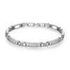 Bracciale Uomo Semi Rigido Brosway In Acciaio E Cubic Zirconia