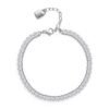 Bracciale Tennis Donna Brosway In Acciaio Con Cubic Zirconia E Lucchetto Pendente 2 - Verre Gioielli Bracciale Tennis Donna Brosway In Acciaio Con Cubic Zirconia E Lucchetto Pendente