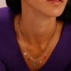 Collana Donna Brosway In Acciaio Dorato Con Cristalli E Charm Pendenti 5 - Verre Gioielli Collana Donna Brosway In Acciaio Dorato Con Cristalli E Charm Pendenti 1 Verre Gioielli - l'istituzione del gioiello