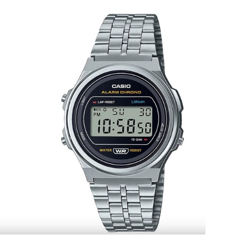 Orologio Unisex Casio Multifunzione Vintage In Resina E Acciaio 3 - Verre Gioielli Orologio Unisex Casio Multifunzione Vintage In Resina E Acciaio