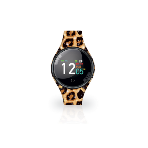 Techmade Smart Watch Freetime Glitter Animal 3 - Verre Gioielli Techmade Smart Watch Freetime Glitter Animal