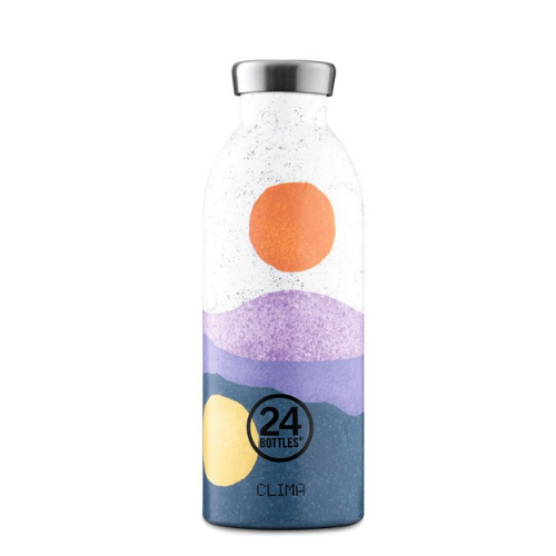 Borraccia Termica 24 Bottles In Acciaio Inox Da 500 Ml Midnight Sun