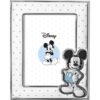 Cornice Portafoto Valenti Baby Celeste Disney In Argento 925 Con Topolino 2 - Verre Gioielli Cornice Portafoto Valenti Baby Celeste Disney In Argento 925 Con Topolino