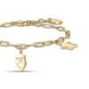 Bracciale Donna Luca Barra In Acciaio Dorato Con Luna Gufo E Stella 5 - Verre Gioielli Bracciale Donna Luca Barra In Acciaio Dorato Con Luna Gufo E Stella 1 Verre Gioielli - l'istituzione del gioiello