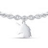 Bracciale Donna Luca Barra In Acciaio Con Unicorno 6 - Verre Gioielli Bracciale Donna Luca Barra In Acciaio Con Unicorno 2 Verre Gioielli - l'istituzione del gioiello