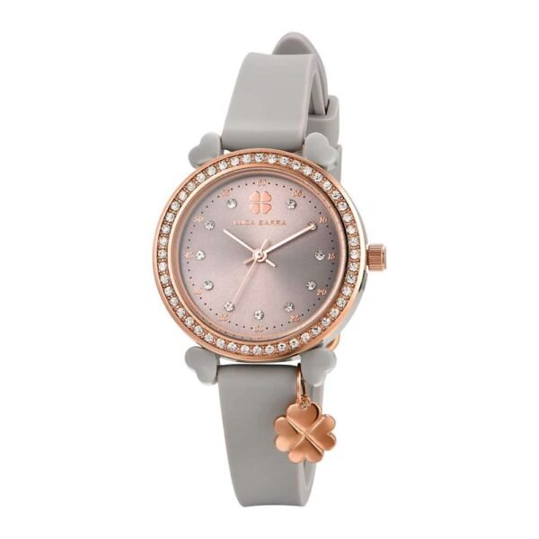 Orologio Donna Luca Barra In Acciaio E Silicone Solo Tempo Al Quarzo