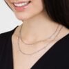 Collana Donna Luca Barra In Acciaio Con Cristalli Bianchi 6 - Verre Gioielli Collana Donna Luca Barra In Acciaio Con Cristalli Bianchi 2 Verre Gioielli - l'istituzione del gioiello