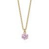 Collana Donna Luca Barra In Acciaio Dorato Con Cristallo Rosa 6 - Verre Gioielli Collana Donna Luca Barra In Acciaio Dorato Con Cristallo Rosa 2 Verre Gioielli - l'istituzione del gioiello