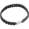 Bracciale Uomo Liu Jo In Acciaio Nero